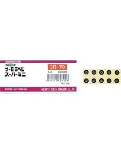 Thermo label super mini 3 จุด แสดงผลกลับไม่ได้ 40 องศา