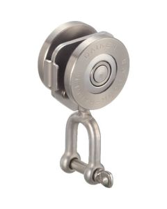 Double Wheel with Shackle(Stainless Steel)