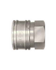 ข้อต่อ TSP เหล็ก ยางไนไตรล์ SG (NBR) (ซ็อกเก็ตสำหรับการติดตั้งเกลียวตัวผู้) ด้านคู่ R3/8 (00839)