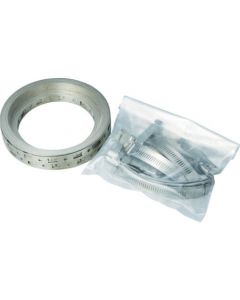 ชุดสายรัดท่อสแตนเลสแบบยืดหยุ่น 30 ม. (1S (กล่อง) = 1 ชิ้น)