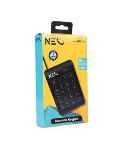 คีย์บอร์ดตัวเลข ดำ นีโอ 102