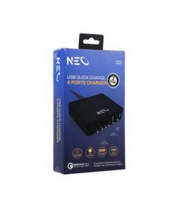 อุปกรณ์เพิ่มช่อง USB 5 ช่อง สีดำ นีโอ 207