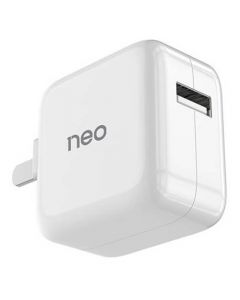อะแดปเตอร์ 1 Port USB ขาว นีโอ NEO304
