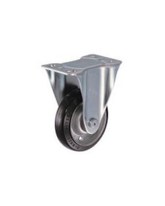 Plate Type Caster 400S Series  (pressed rubber wheel)