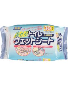 Toilet wet sheet ถุงละ 30แผ่น
