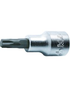 ซ็อกเก็ต/ช่องเสียบ Torx bit มุมแทรก T45 12.7 ปลาย 7.9 60L