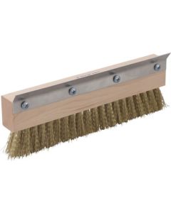 PIZZA OVEN BRUSH W/SCRAPER 1อัน
