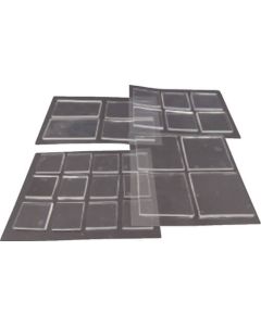 Gel Tack Sheets 10ชุดชุดละ 4แผ่น