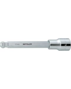 Long Ball Point Hex Bit Socket