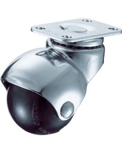 Plate Type Ball Type Caster 405P Series (rubber wheel)