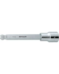 Long Ball Point Hex Bit Socket