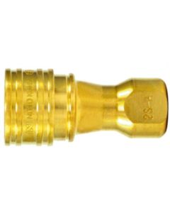 SP Coupler Type A, ทองเหลือง, ยางฟลูออโร FKM, X-100 (07916)