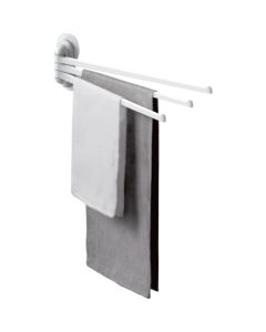 WALL MOUNTED 3ARM SWING DISHCLOTH BAR BY SUCTION CUP 100 อัน