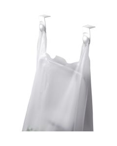 OVER THE DOOR PLASTIC BAG HOOK 100 อัน