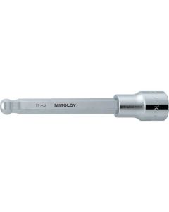 Long Ball Point Hex Bit Socket