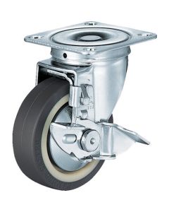 Plate Type Caster 420S series (nylon wheel urethane tire)