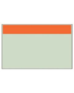 แผ่นระบุท่อสีเหลือง/แถบสีแดงเท่านั้น (ใหญ่)/แผ่นเดียว/250 x 1000