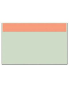แผ่นระบุท่อเฉพาะสีเหลืองอ่อน/แถบสีแดง (กลาง)/แผ่นเดียว/250 x 700