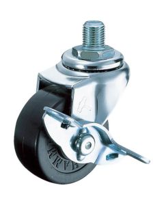 Threaded Type Caster 420 A Series (rubber wheel)