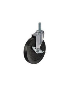 Threaded Type Caster 420EA Series (rubber wheel, long screw type)