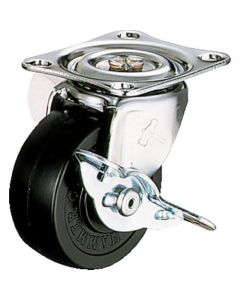 Plate Type Caster 420G Series (rubber wheel)