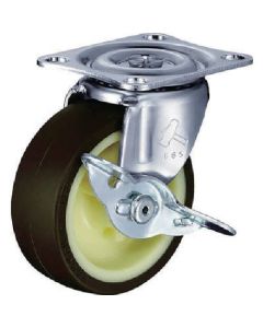Plate Type Caster 420G series  (nylon wheel urethane tire)
