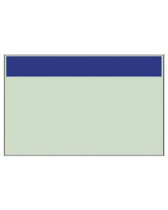 แผ่นระบุท่อเฉพาะสายพานสีน้ำเงินเข้ม (เล็ก) / แผ่น Uni / 250 x 500