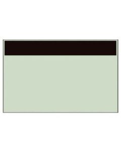แผ่นระบุท่อแถบสีดำเท่านั้น (เล็ก), แผ่นยูนิ, 250 x 500