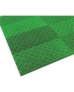 Curl mat ev #22 สีเขียวครึ่งซีกไม่มีโครง