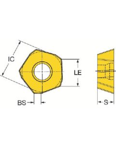 Tungsten Carbide Inerts 10อัน
