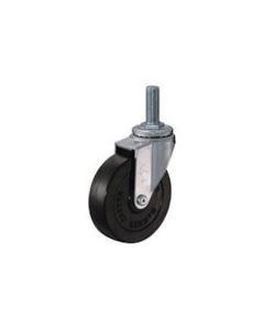 Threaded Type Caster 420EA Series (rubber wheel, long screw type)
