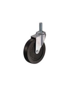 Threaded Type Caster 420EA Series (rubber wheel, long screw type)