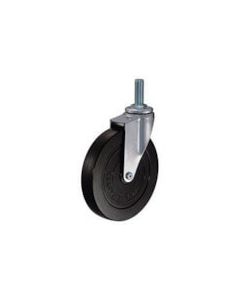 Threaded Type Caster 420EA Series (rubber wheel, long screw type)