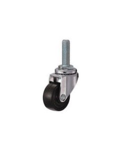 Threaded Type Caster 420EA Series (rubber wheel, long screw type)