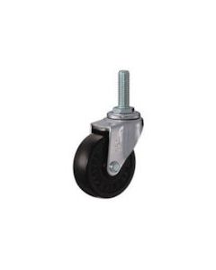 Threaded Type Caster 420EA Series (rubber wheel, long screw type)