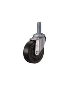 Threaded Type Caster 420EA Series (rubber wheel, long screw type)