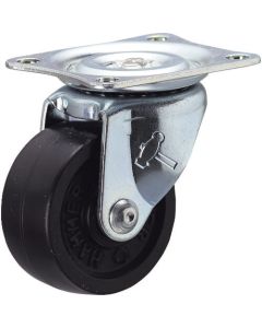 Plate Type Caster 420G Series (rubber wheel)
