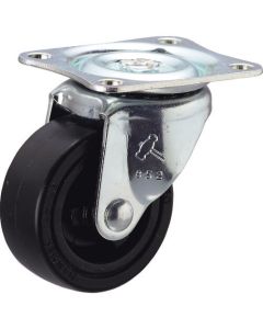 Plate Type Caster 420G Series (rubber wheel)