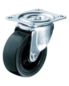 Plate Type Caster 420G Series (rubber wheel)