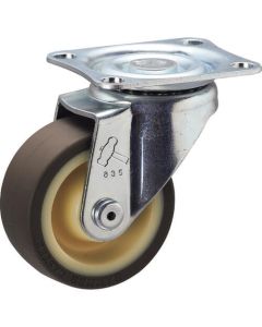 Plate Type Caster 420S series  (nylon wheel urethane tire)