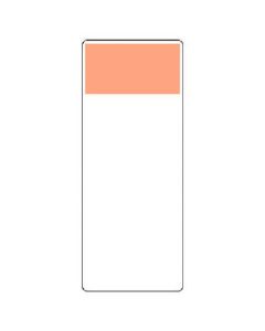 บอร์ดแสดงผลแบบแถบ, เฉพาะแถบสีเหลือง-แดง, อีโค-ยูนิบอร์ด, 250 x 100 x 1