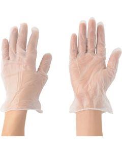 Disposable Gloves(PVC)  กล่องละ 100 แผ่น