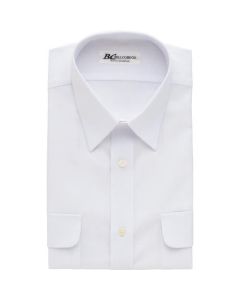 เสื้อครอปแขนสั้น (3035) สีขาว 36