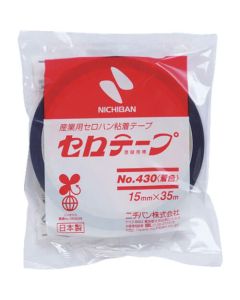 Sellotape สีฟ้า 4304T-15 15มม. x 35ม. ผลิตภัณฑ์ที่ผ่านการรับรองเครื่องหมายชีวมวล