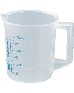 บีกเกอร์สเกล (มีหูจับ) PP 500ml