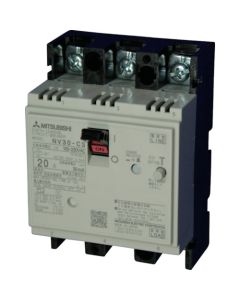 เบรกเกอร์ป้องกันไฟรั่วลงดิน รุ่น NV-C (รุ่นประหยัด) เฟรม 30A
