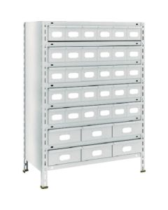 Shelving c/w Steel Drawer(Height:1200mm 1800mm)