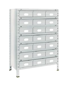 Shelving c/w Steel Drawer(Height:1200mm 1800mm)