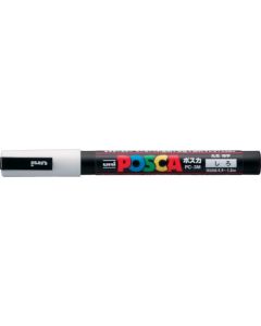 ปากกามาร์คเกอร์ POSCA หัวกลม 1.3mm White