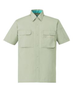 เสื้อเชิ้ตสีเบจอ่อน 4L